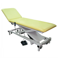 Robust-2-section-examination-couch-with-electric-powered-adjustable-backrest-and-high-low-functions.