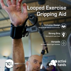 Looped-exercise-gripping-aid